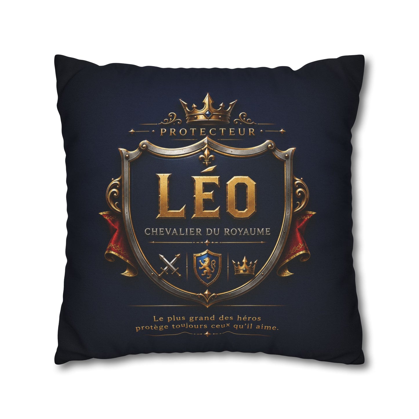 Coussin personnalisé enfant Chevalier