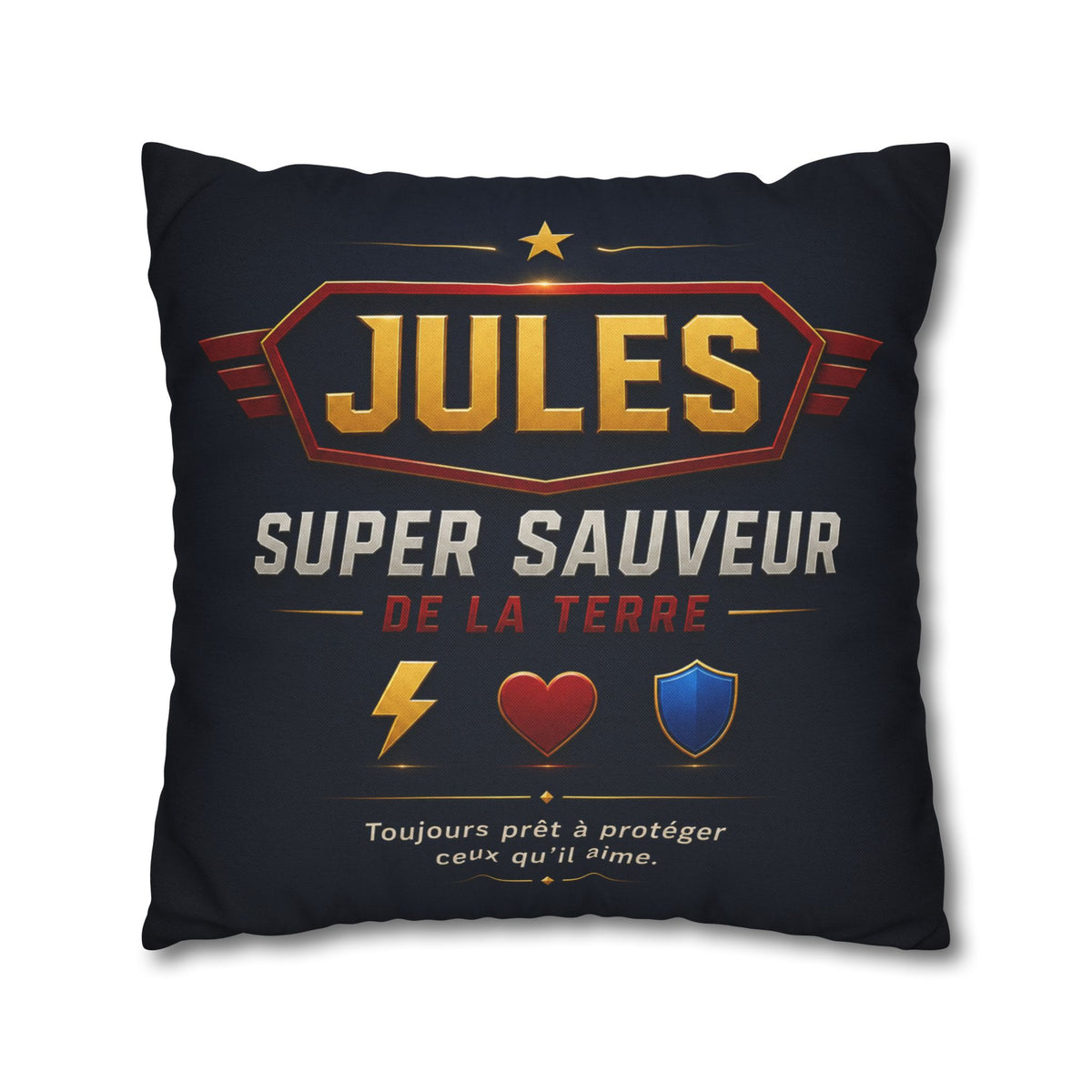 Coussin personnalisé enfant Super Héros