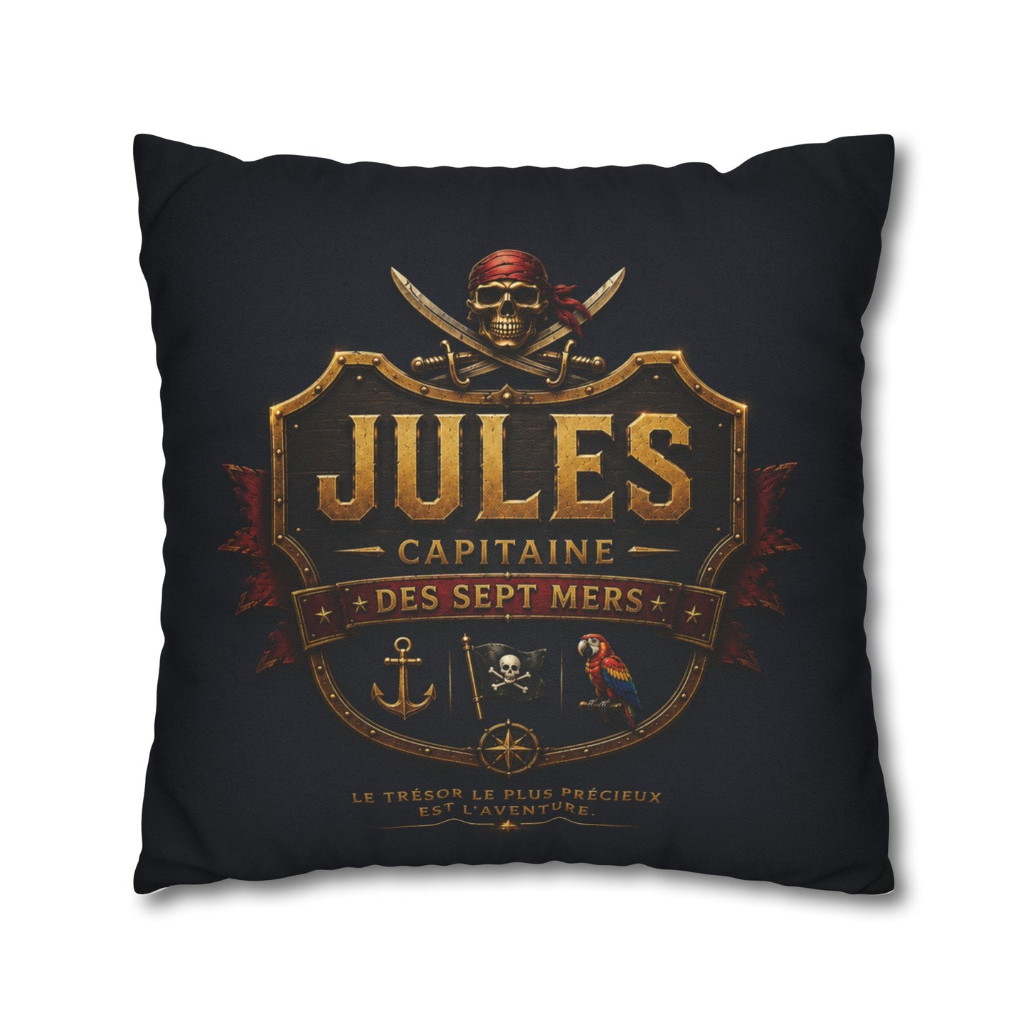 Coussin personnalisé enfant Pirate