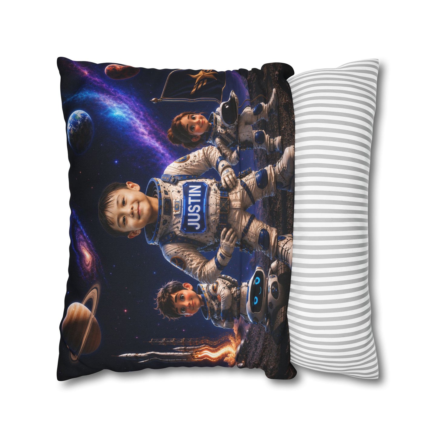 Coussin personnalisé enfant Astronaute