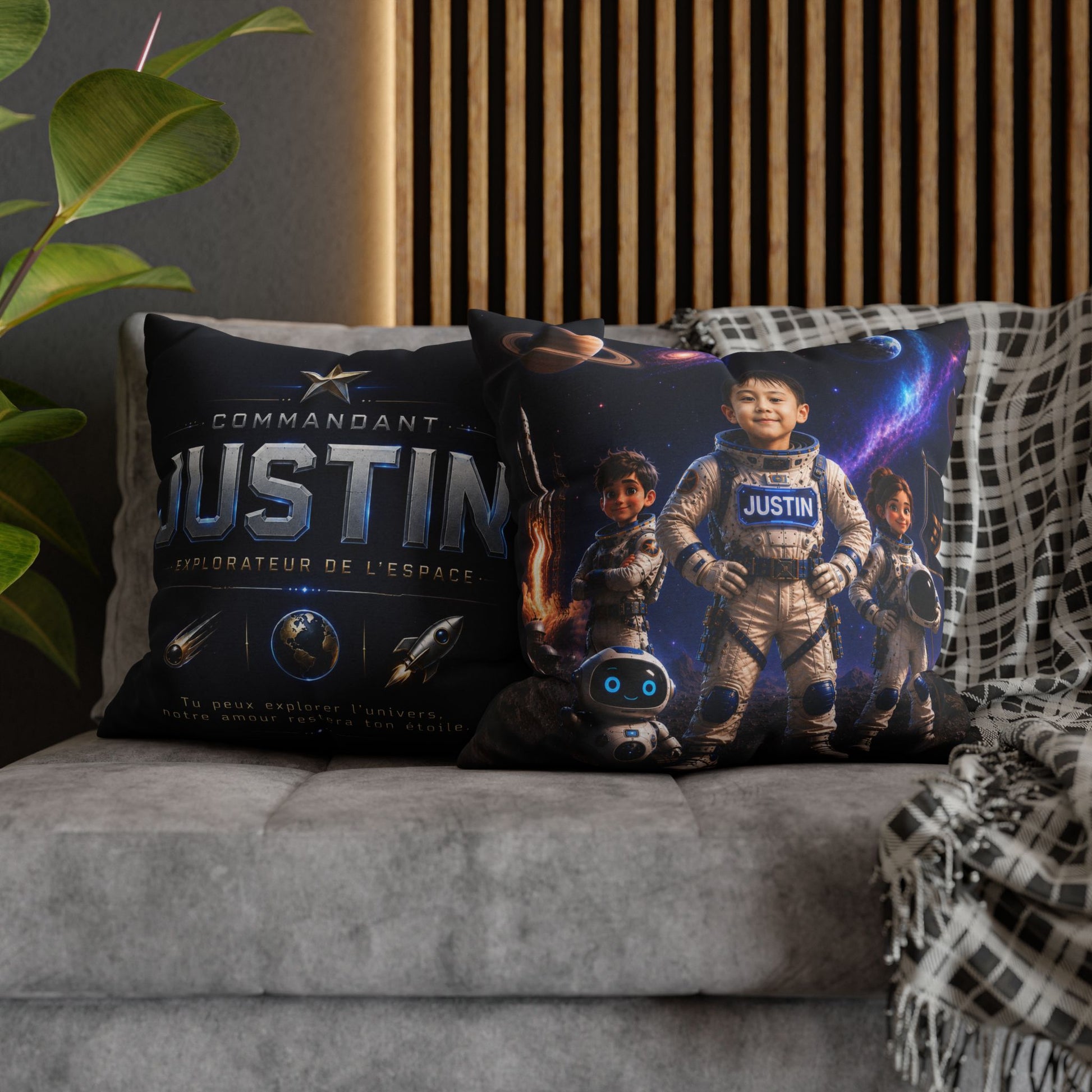 Image principale du coussin super héro